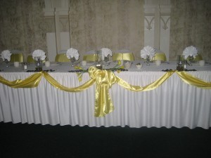 Decorated Headtable 